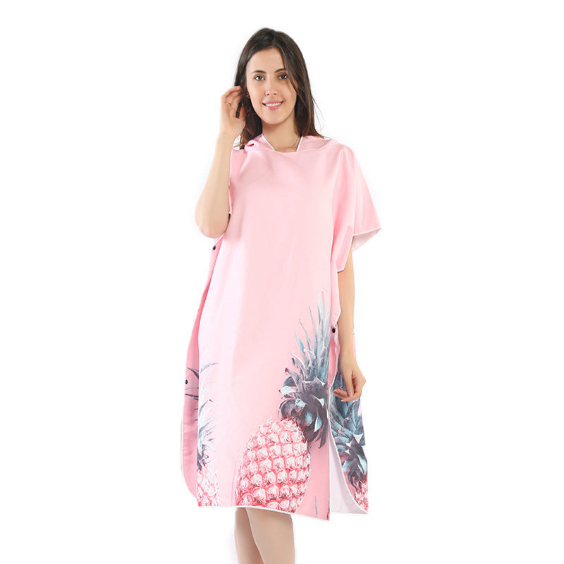 Beach dress with tropical print Stornfield