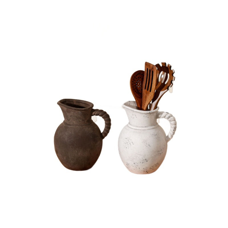 Elegant and Rustic Ceramic Carafe Stornfield