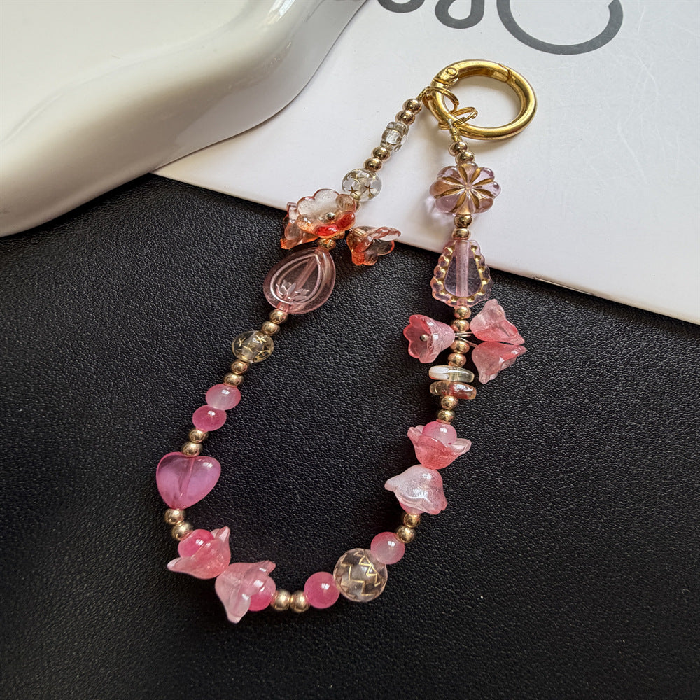 Artistic Beaded Charm Keychain Stornfield