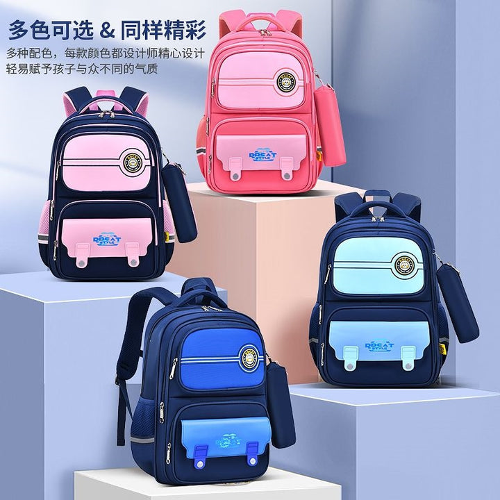 School backpack with ergonomic design and multiple compartments Stornfield