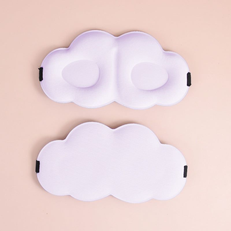 Women's cute cloud sleep mask made of memory foam with ergonomic padding and adjustable elastic band Stornfield