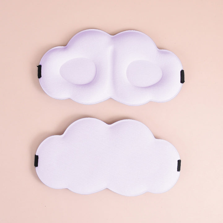 Women's cute cloud sleep mask made of memory foam with ergonomic padding and adjustable elastic band Stornfield