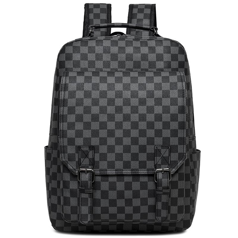 Stylish Checkerboard Laptop Backpack Stornfield