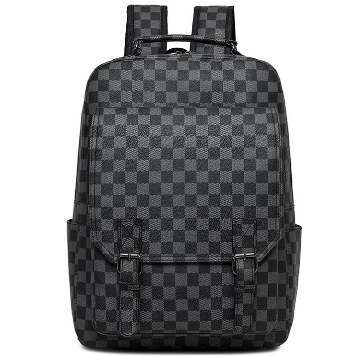 Stylish Checkerboard Laptop Backpack Stornfield