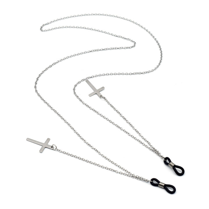 Trendy Metal Cross Eyewear Chain Stornfield