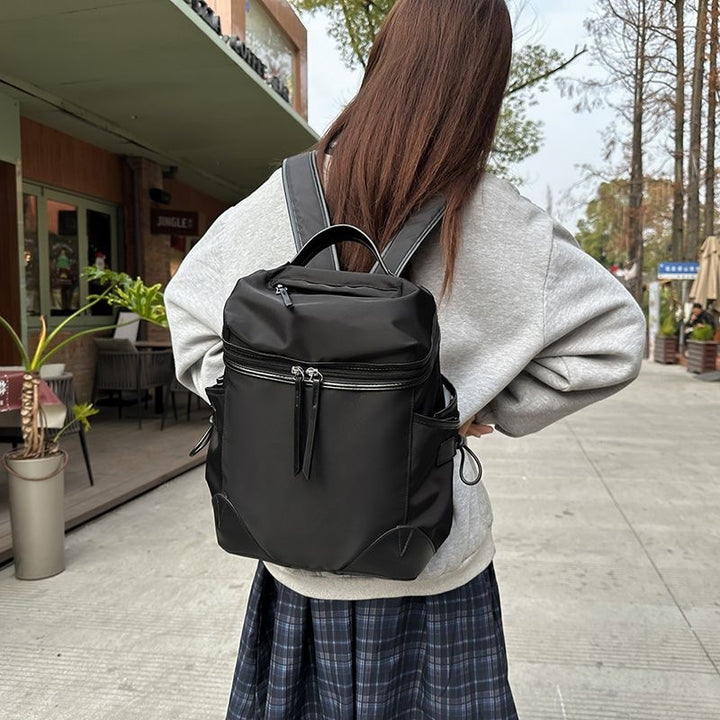 Multifunctional Backpack With Spacious Main Compartment And Side Mesh Pockets Stornfield