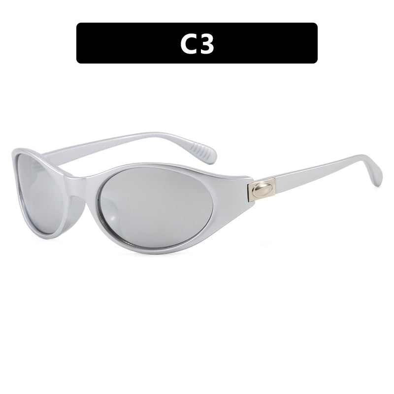 Ladies stylish sunglasses in elegant oval design with protective UV filter Stornfield