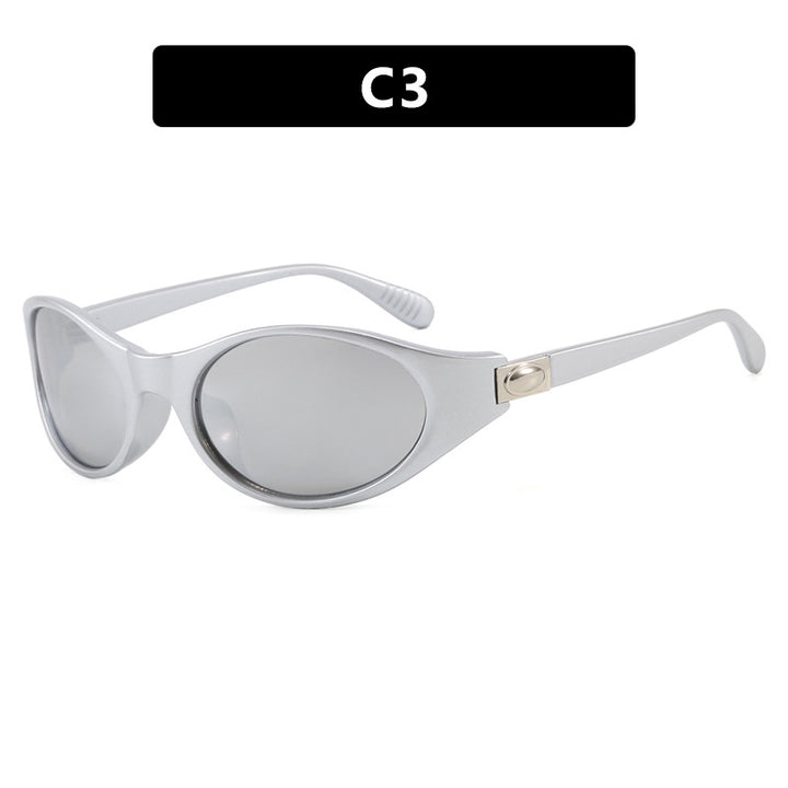 Ladies stylish sunglasses in elegant oval design with protective UV filter Stornfield