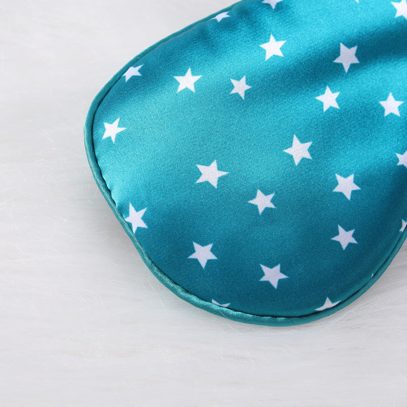 Women nan silky-soft contoured sleep mask with comfort padding and star pattern Stornfield