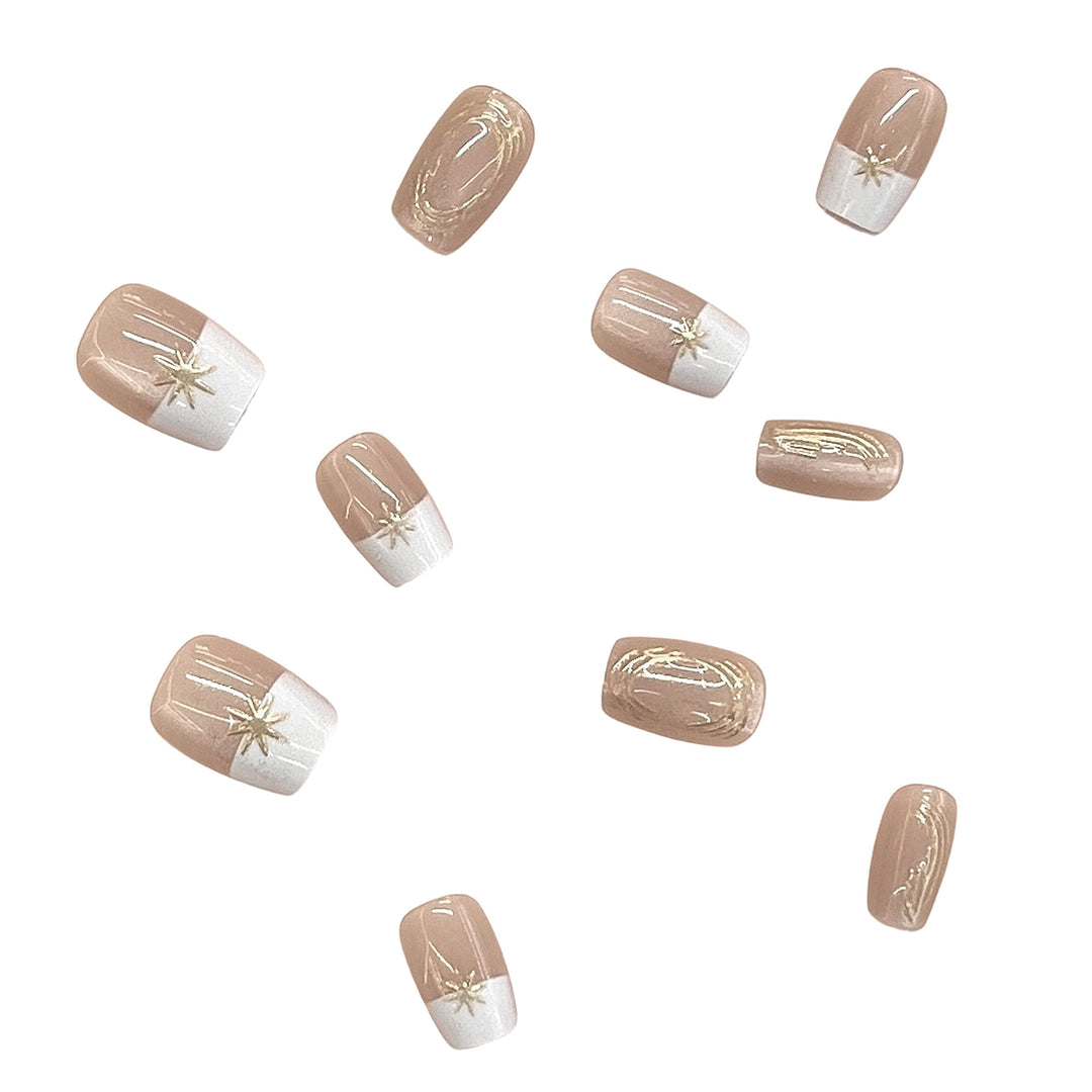 Elegant Press-On Nail Set Stornfield
