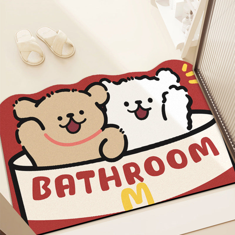 Cartoon Bath Mat Stornfield
