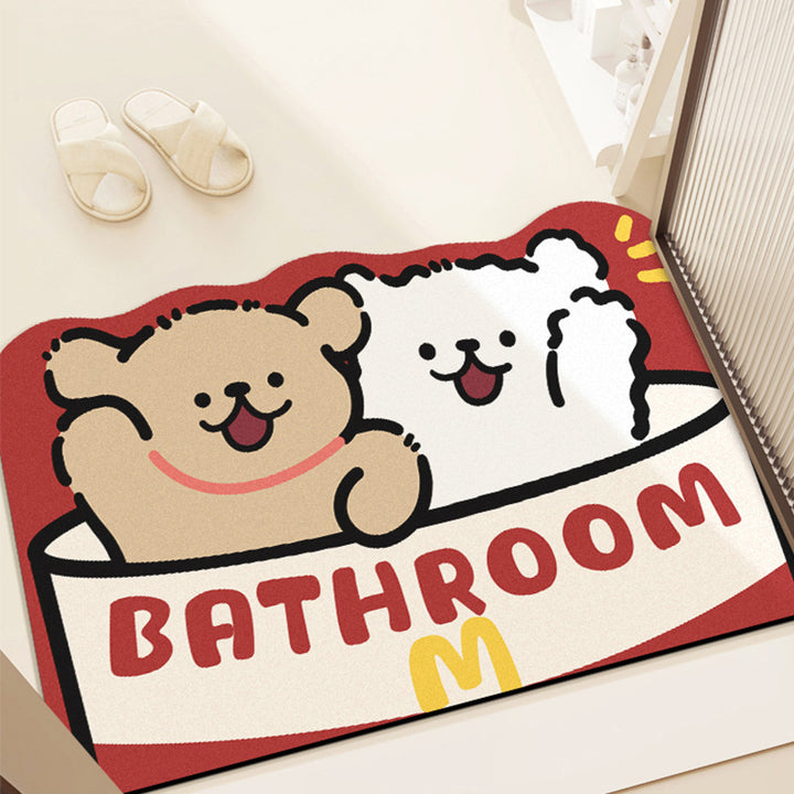 Cartoon Bath Mat Stornfield