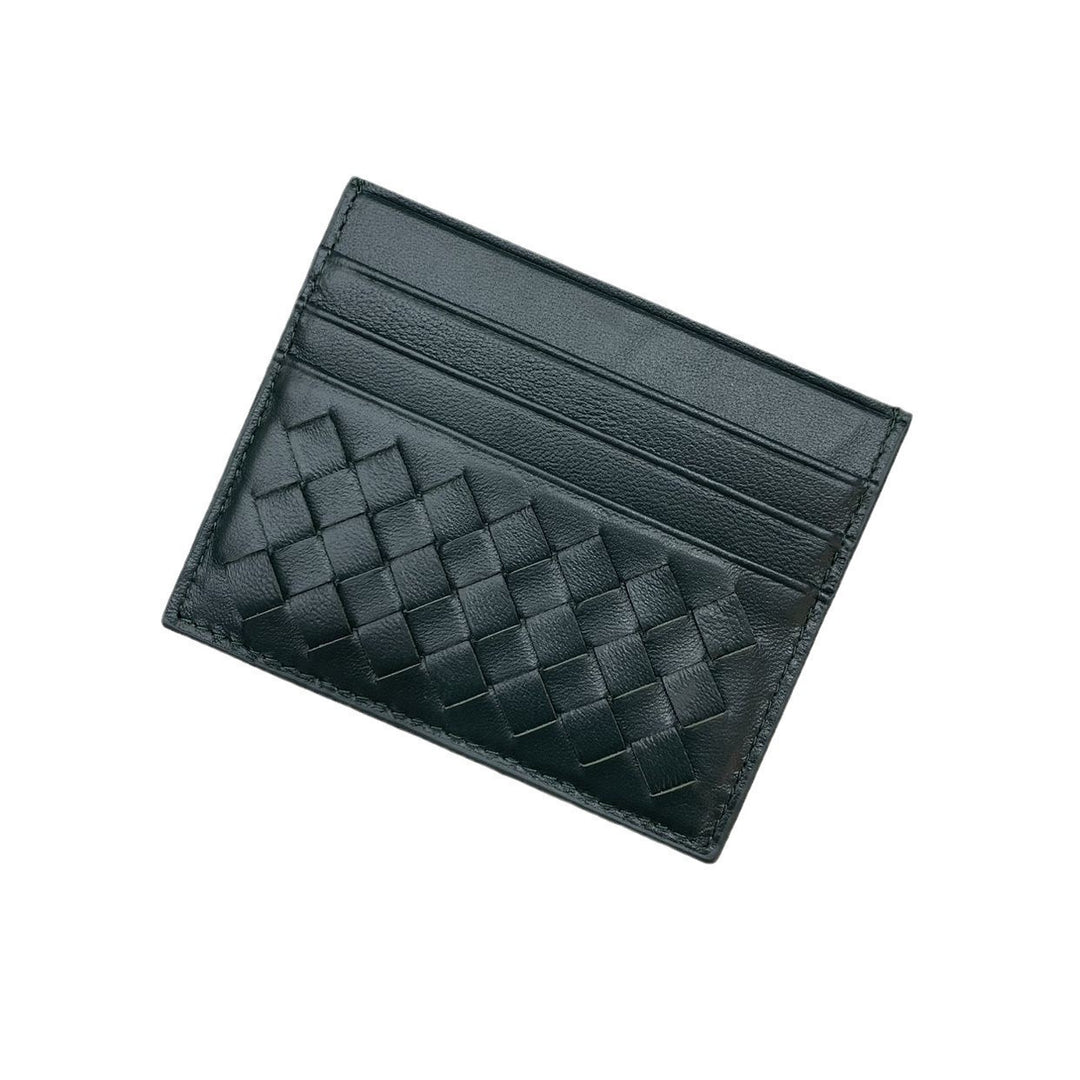 Woven Leather Cardholder Stornfield