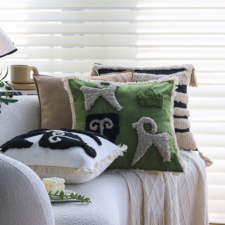 Decorative pillow cover