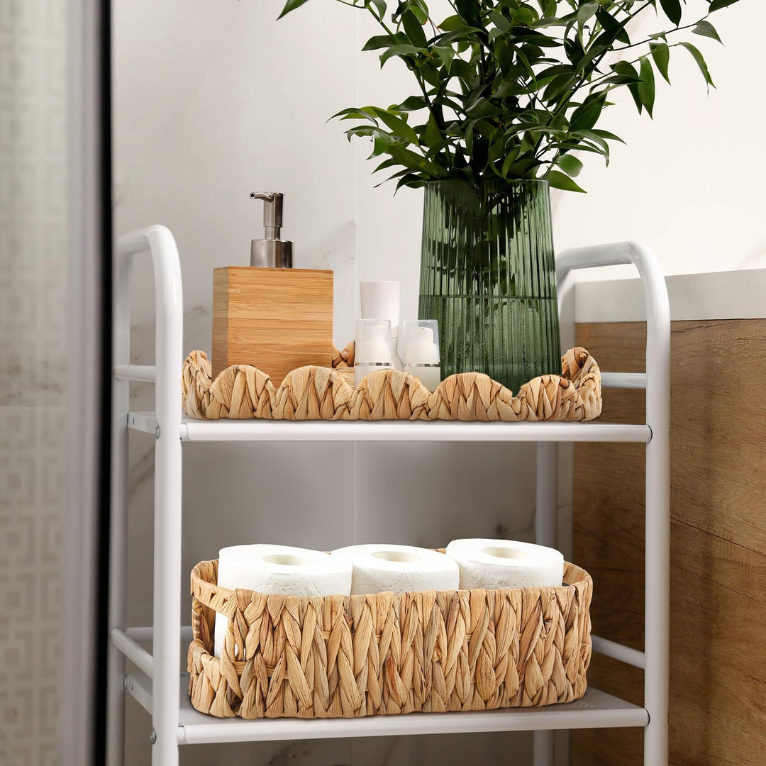 Oval Woven Storage Basket Stornfield