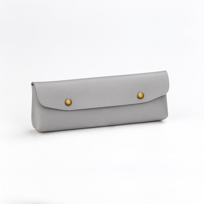 Sleek Leather Pencil Holder