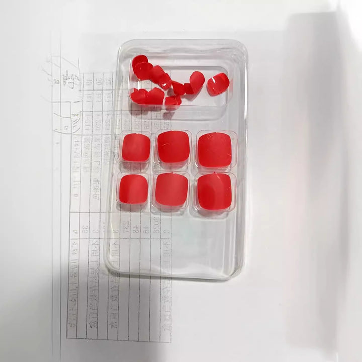 Premium Square Press-On Nail Tips Stornfield