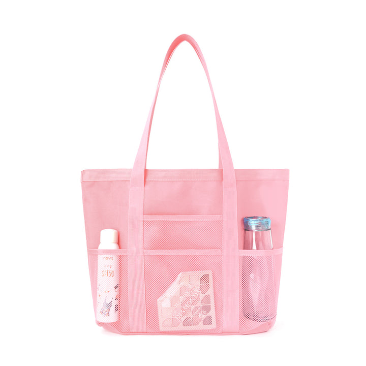 Padded shopping bag with side mesh pockets Stornfield