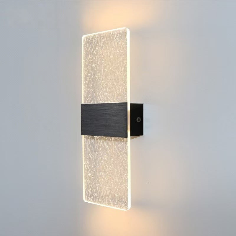 Contemporary Crystal Wall Sconce