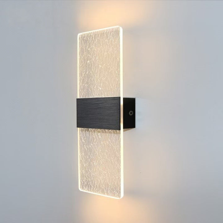 Contemporary Crystal Wall Sconce