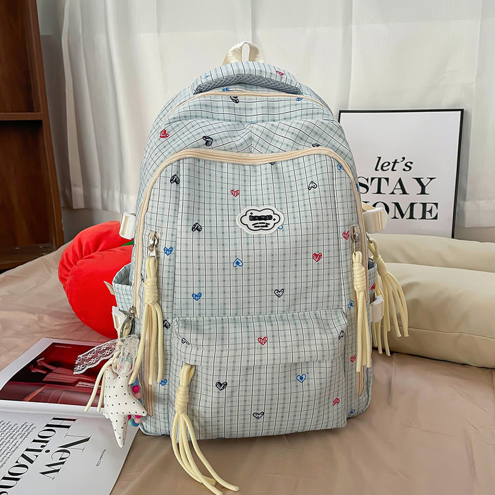 Cute Multi-Pocket Printed Backpack Stornfield