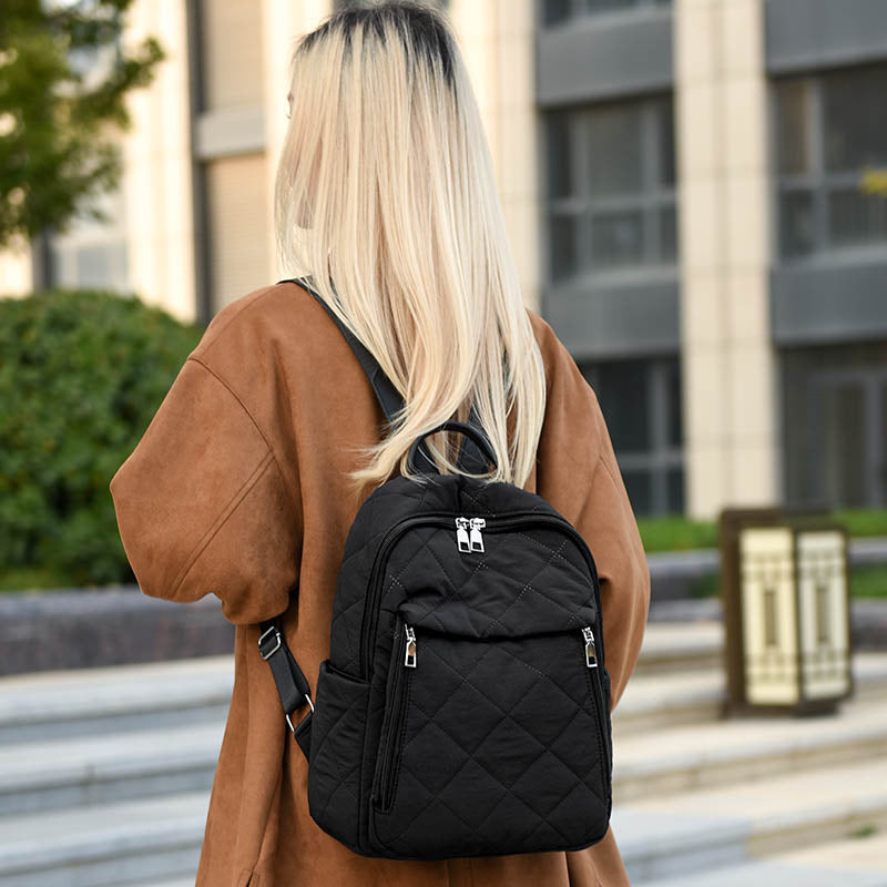 Quilted Multi-Pocket Backpack Stornfield