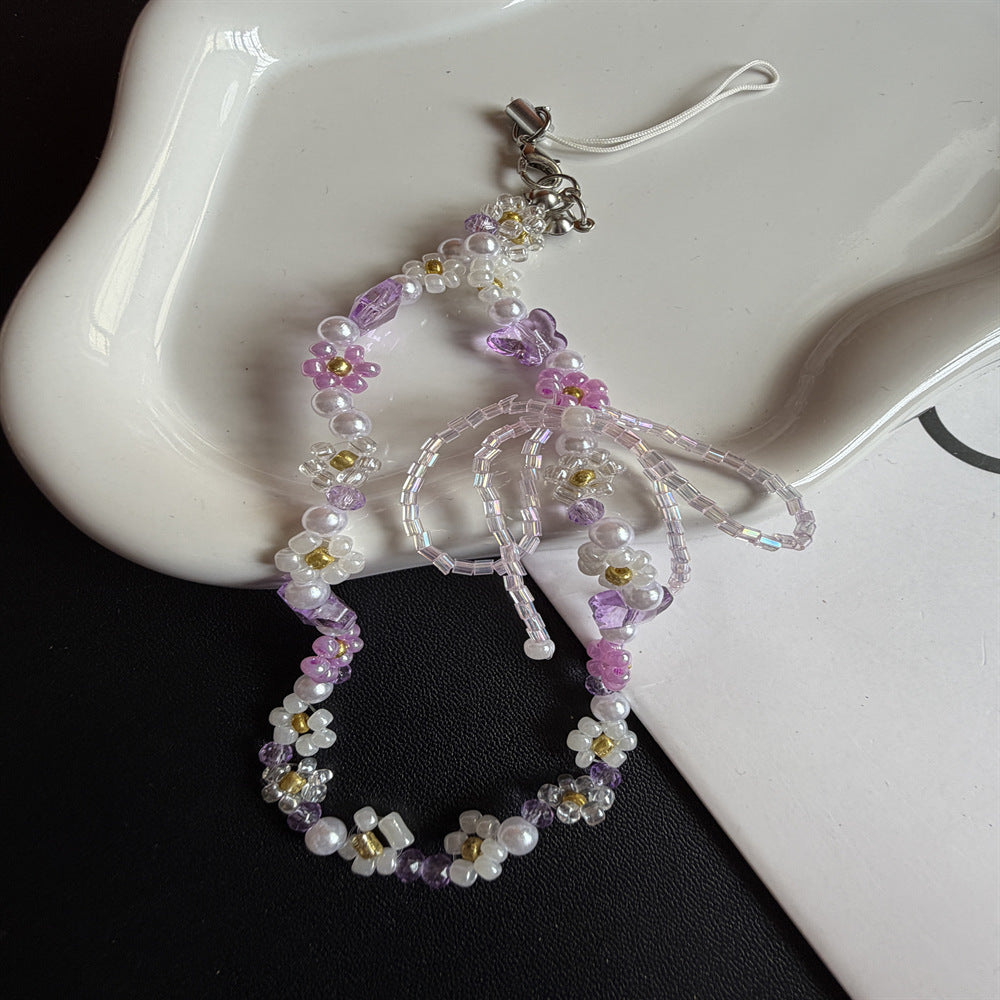 Floral Beaded Eyewear Holder Stornfield