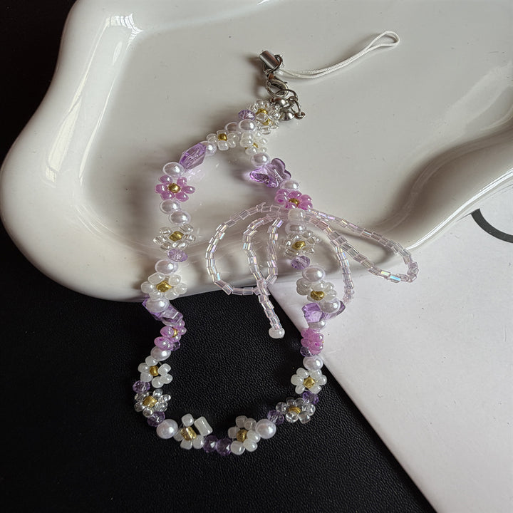 Floral Beaded Eyewear Holder Stornfield