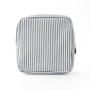 Cosmetic storage bag with fine stripe pattern Stornfield