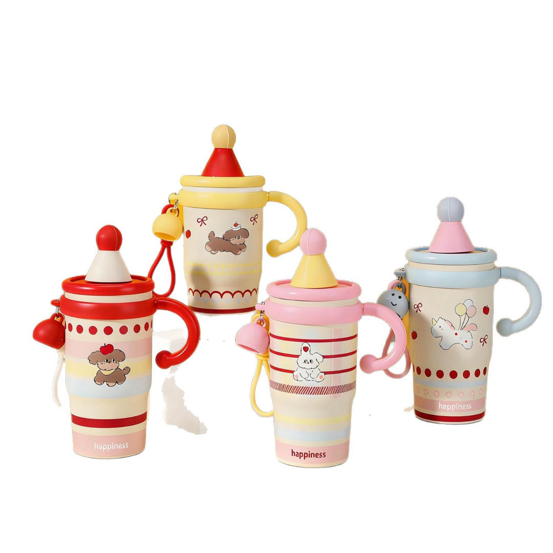 Ladies colorful and creative drinking cups with lid Stornfield