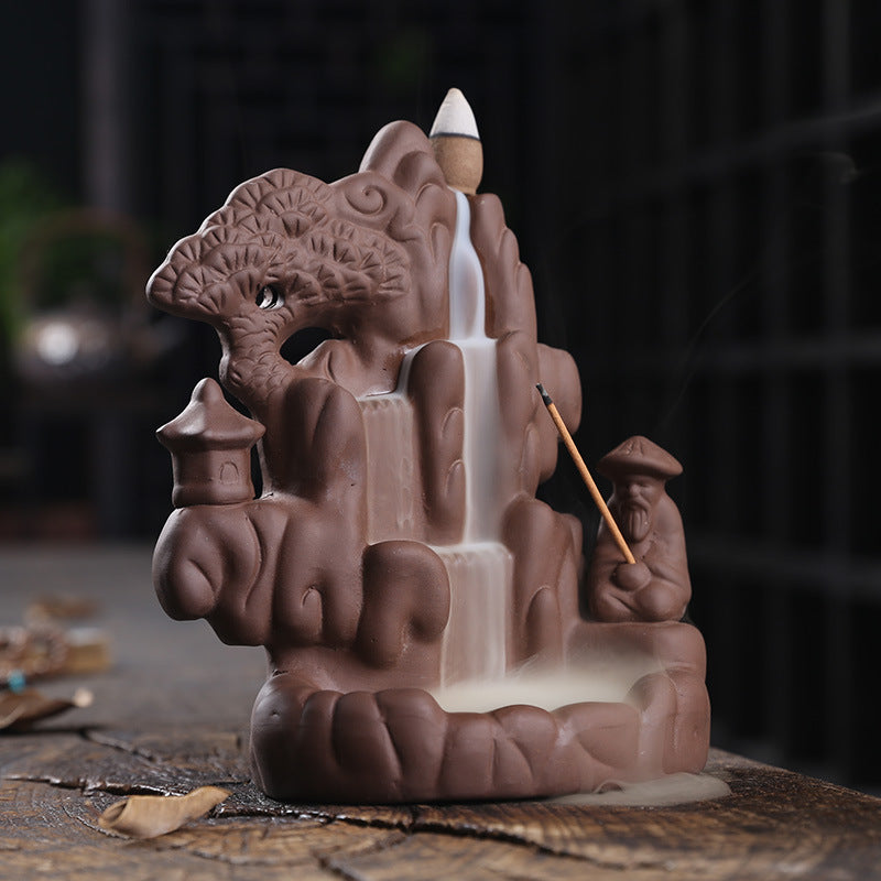 Artistic Waterfall Incense Holder  1791463579