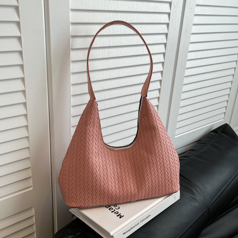 Textured Woven Shoulder Bag Stornfield