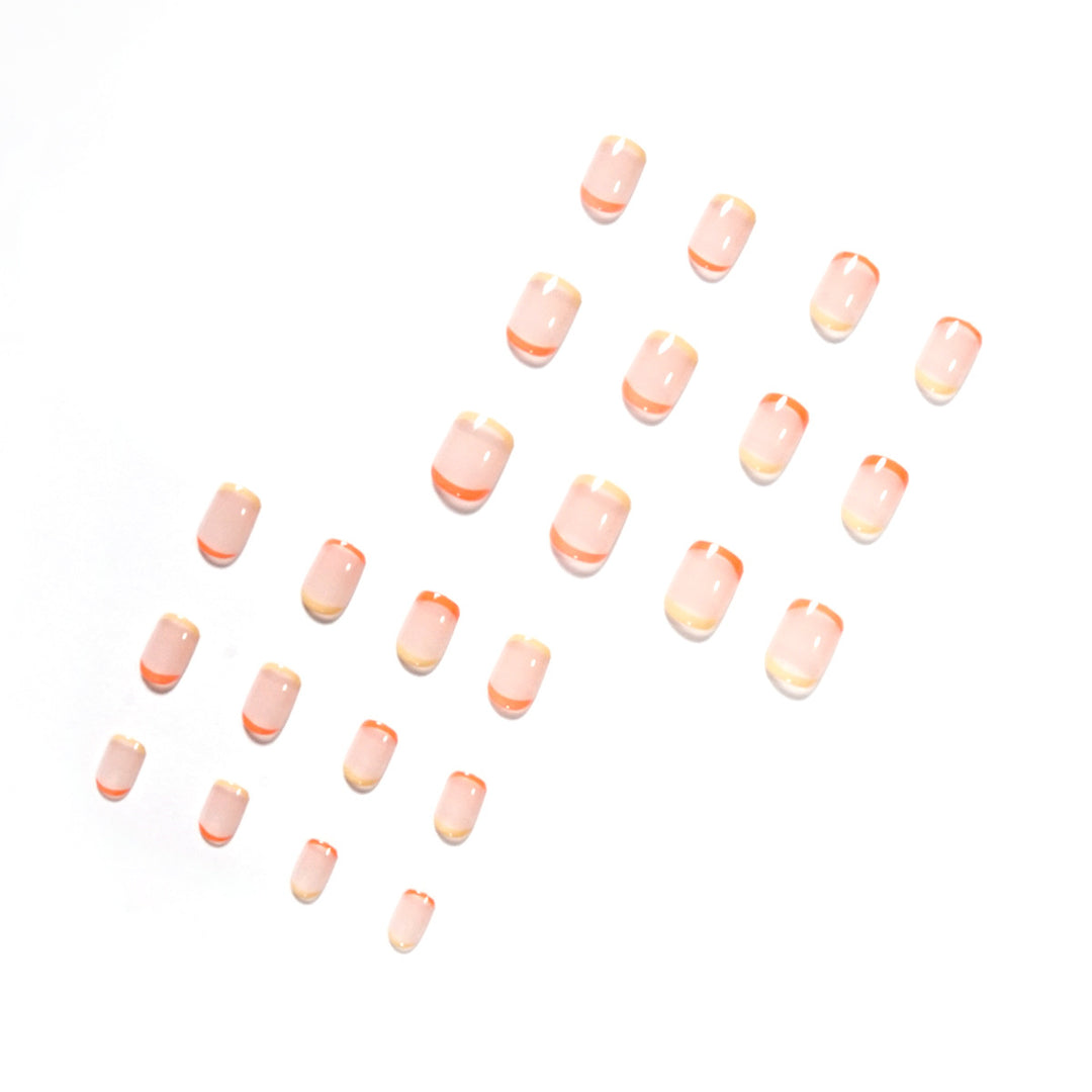 Elegant Nail Art with Bright Tips Stornfield