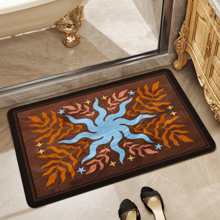Floral Print Area Rug Stornfield