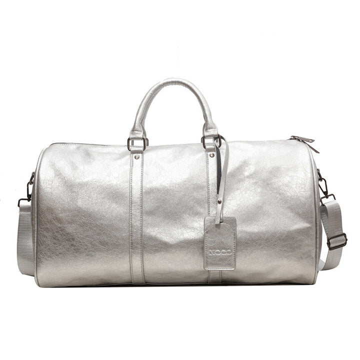 Premium Leather Weekend Duffle Bag