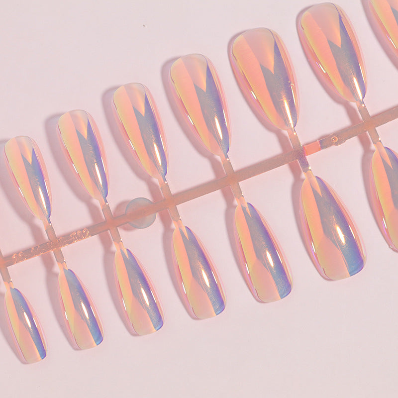 Artistic Gradient Press-On Nails Stornfield