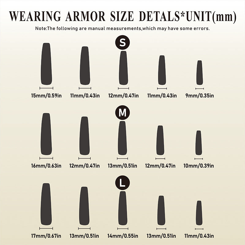 Glamorous artificial nails with elegant cross decorations Stornfield