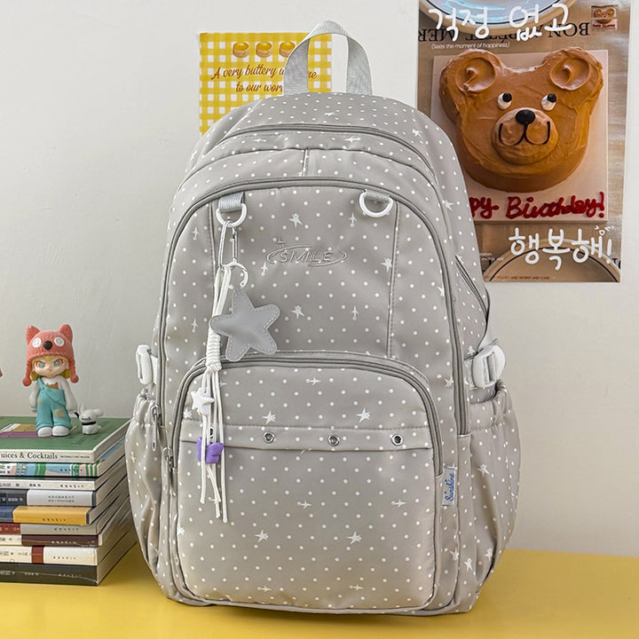 Star-Patterned Casual Backpack Stornfield 1791204705