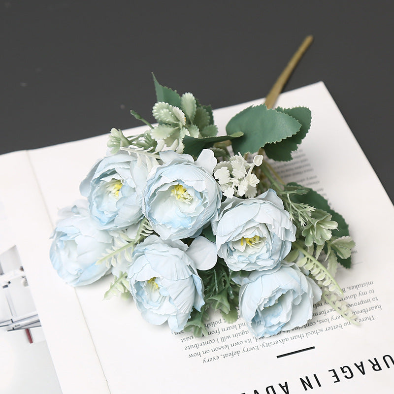Lifelike Artificial Peony Bouquet