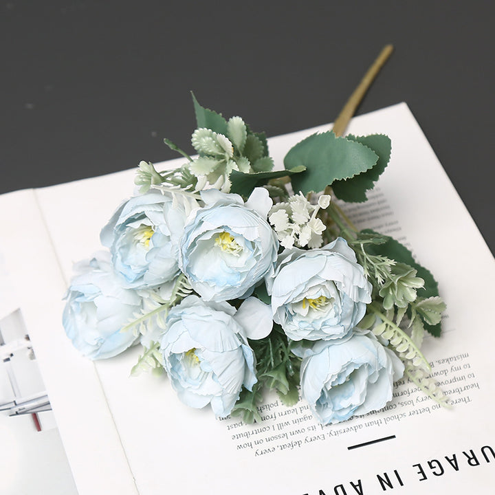 Lifelike Artificial Peony Bouquet