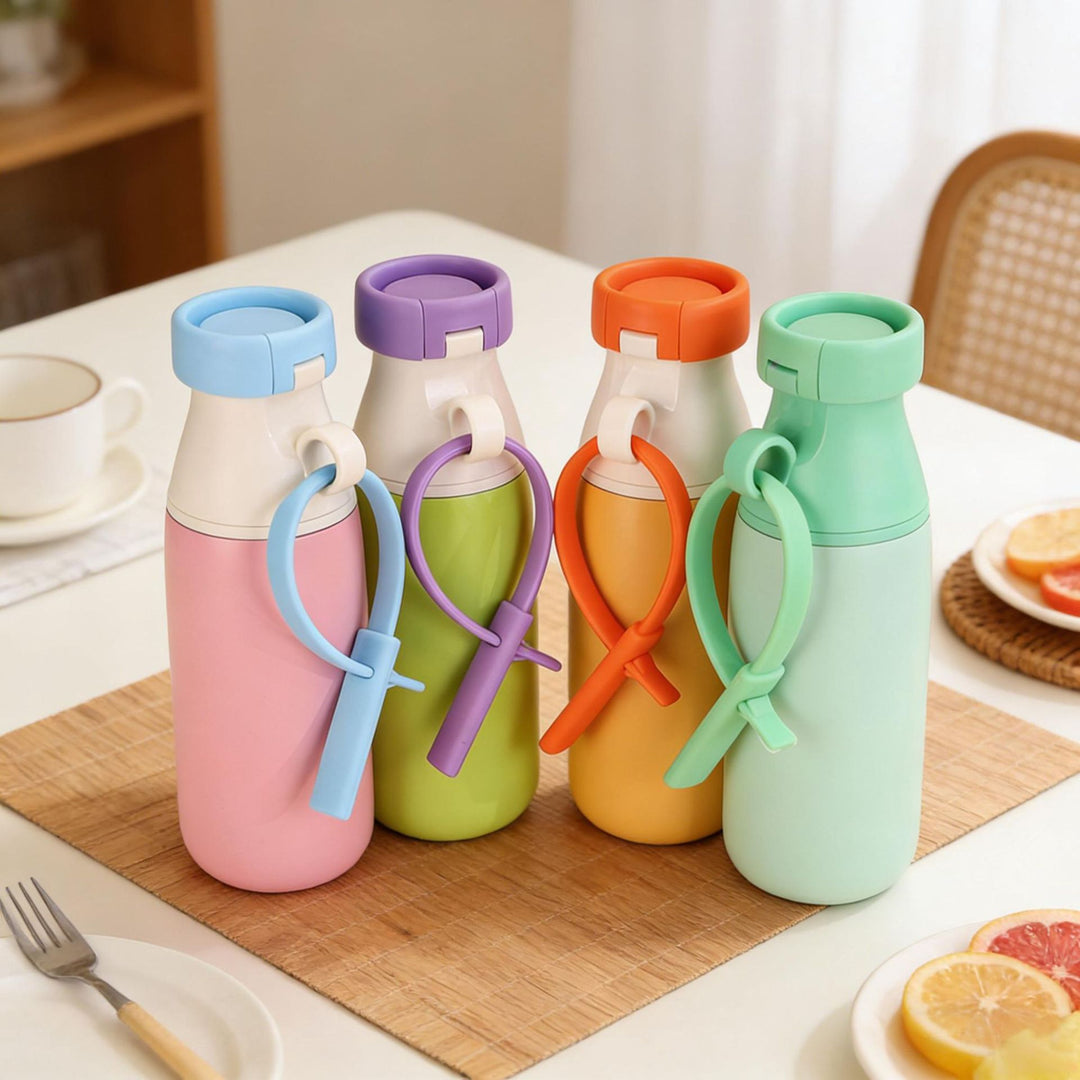 Ladies Insulated Sports Water Bottle with practical carrying strap Stornfield