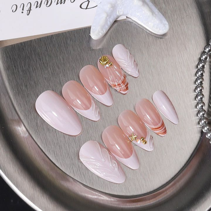 Premium Quality Press-On Nail Set Stornfield