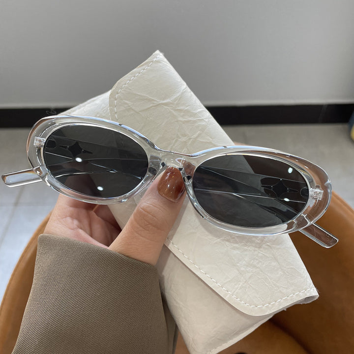 Trendy Oval Frame Sunglasses Stornfield