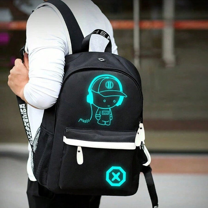 Illuminated Charging Backpack