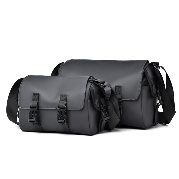 Modular Messenger Bag with Water-Repellent Material and Adjustable Shoulder Strap Stornfield