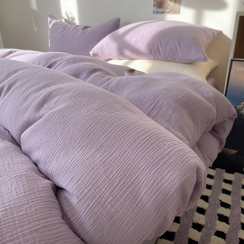 Ultra Soft Textured Duvet Cover Set