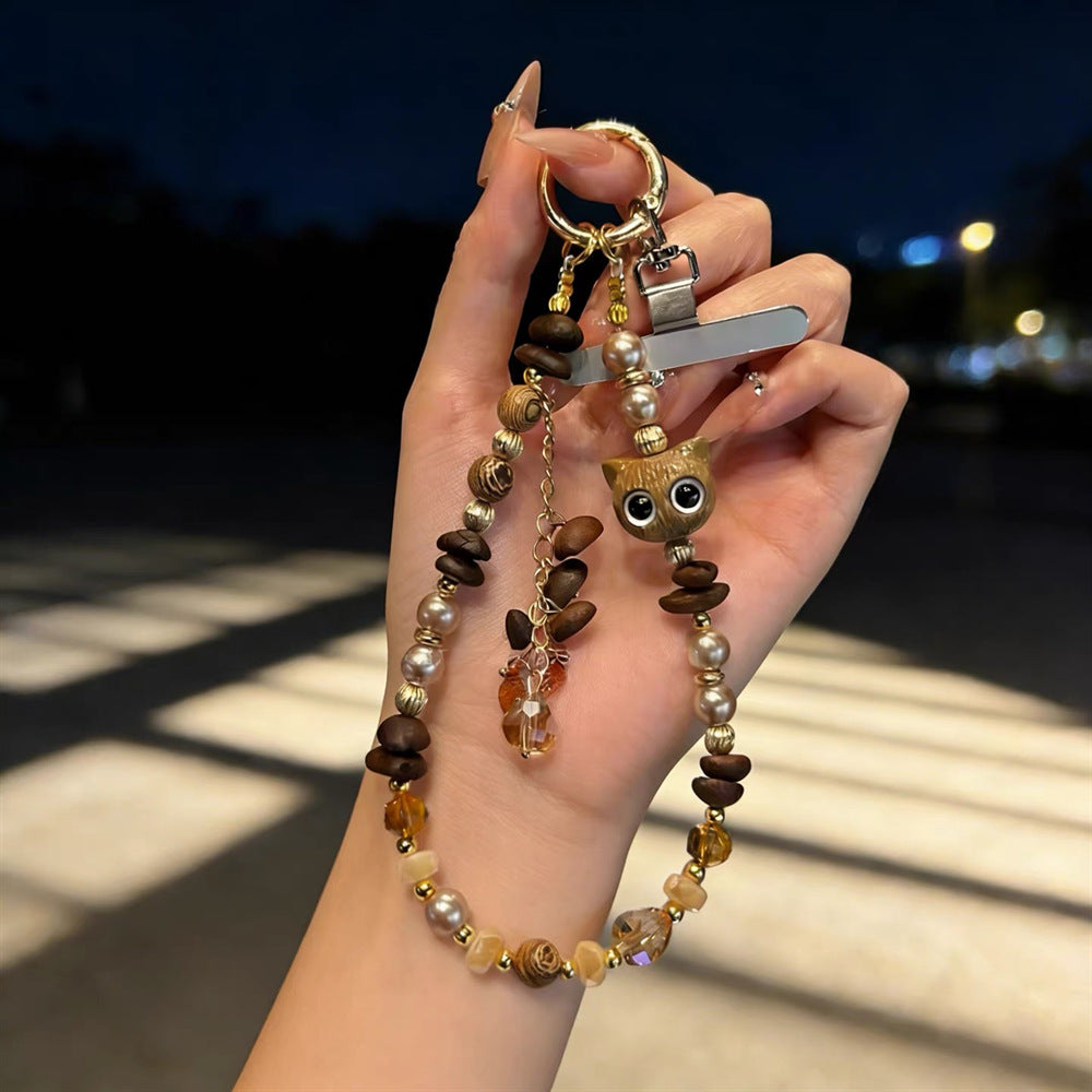 Artistic Beaded Phone Charm Holder Stornfield