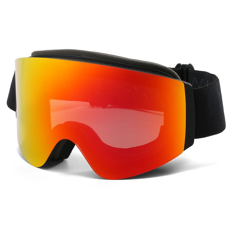 Ladies ski goggles with side glare protection and antifog coating Stornfield