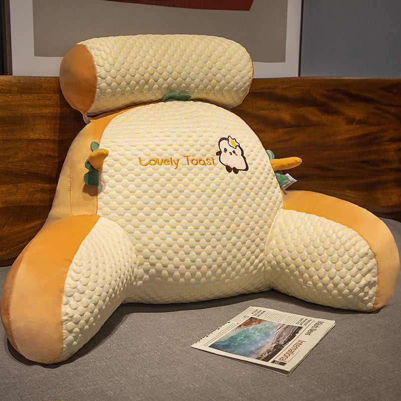 ergonomic backrest cushion in dog design Stornfield