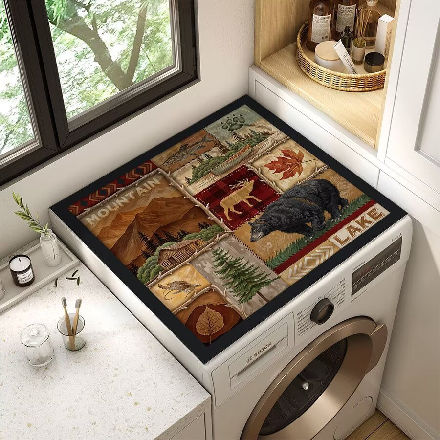 Wildlife-Themed Laundry Room Mat Stornfield